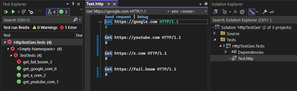 Visual Studio Integration